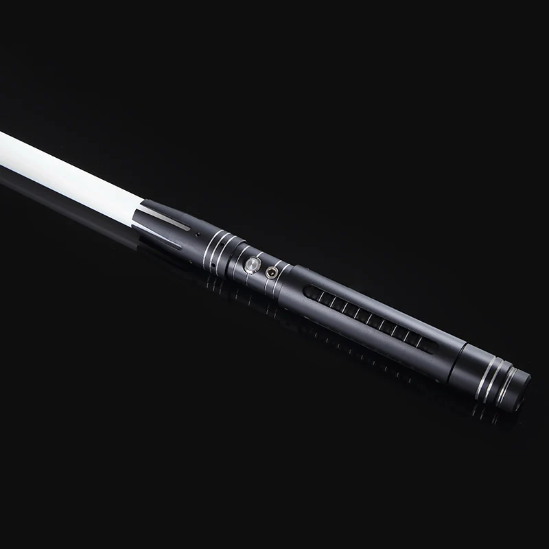 100 cm 11 Color sable espada de Metal láser RGB Cosplay Gril juguete intermitente para el regalo de los niños al aire libre de la luz creativa las guerras Juguetes - 4