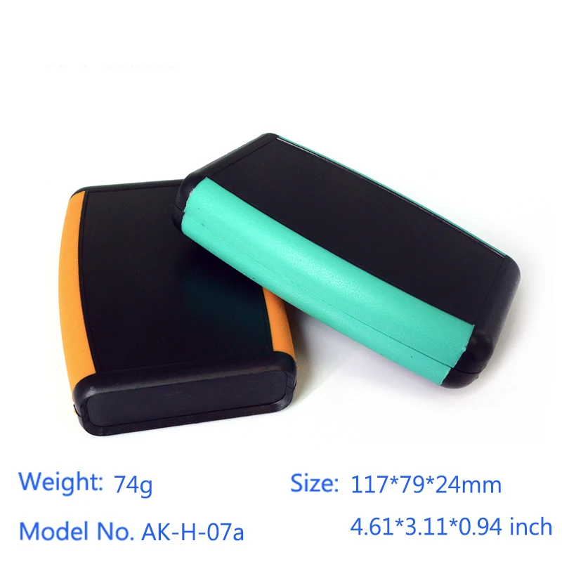 118*78*24 мм ручной резиновый корпус портативный пластиковый электронная оболочка инструмент ручной ящик с батарейным блоком H07a