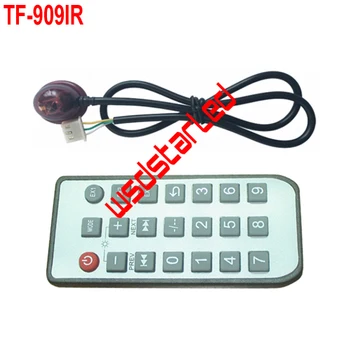 

TF-909IR TF IR remote LED controller Only support TF-QS2 TF-QS2N TF-QS3 TF-QS3N TF-QS5 LED sign controller Hot Sales 3pcs/lot