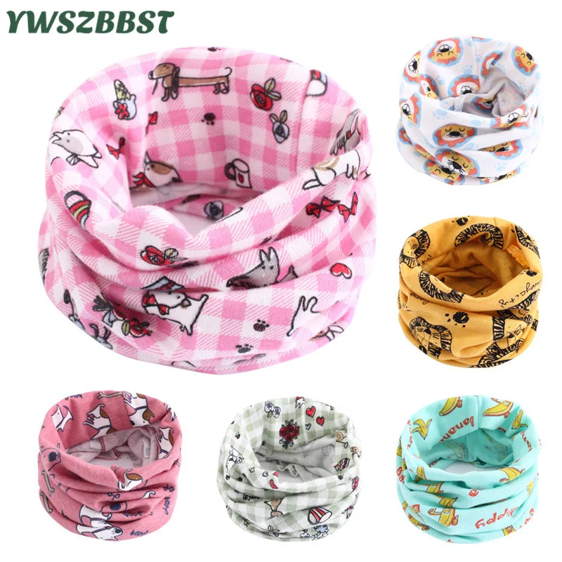 

New Cotton Baby Bibs Autumn Winter Baby Girls Scarf O Ring Collar Children Scarves Kids Boys Neckerchief Baby Scarf Burp Cloths