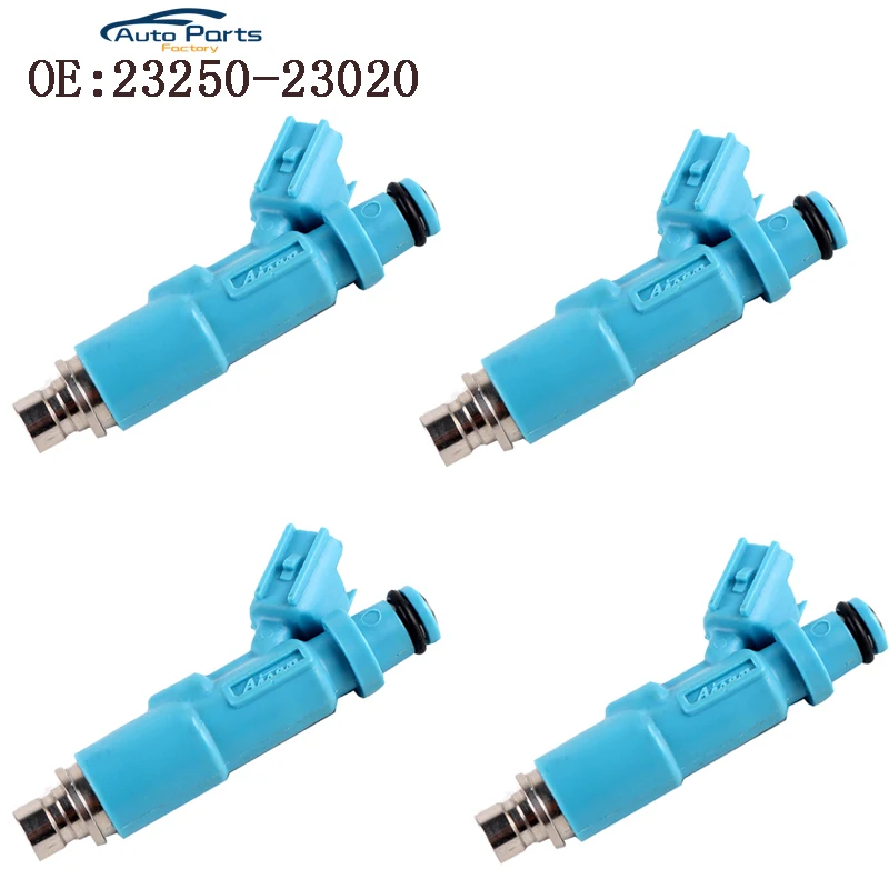 4 Pcs New Fuel Injector Nozzle For Toyota Yaris Verso Prius Vitz 23250