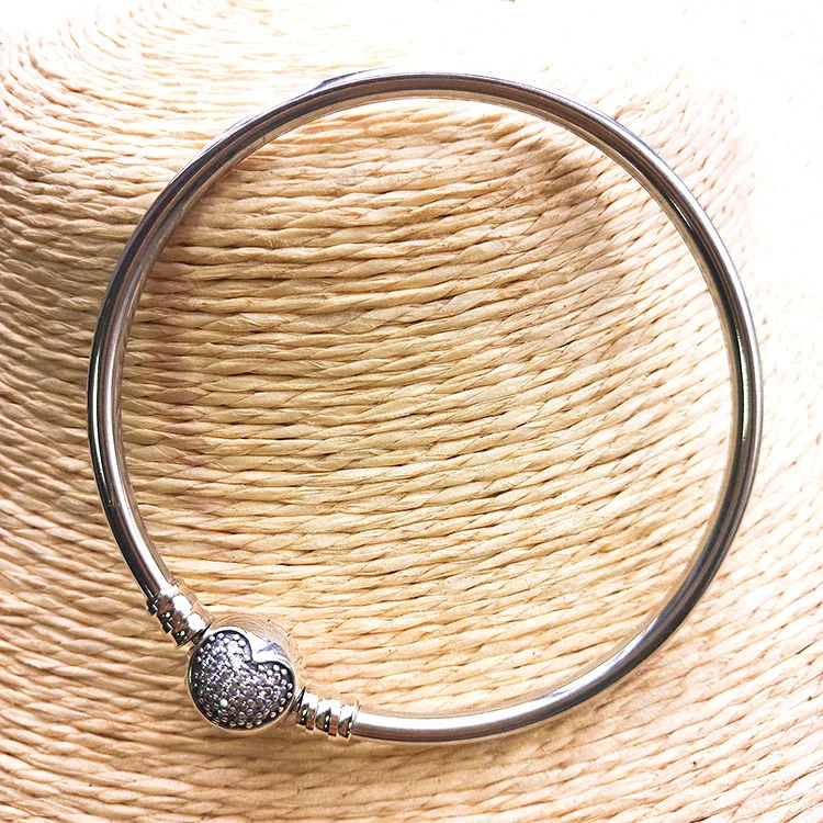 

YPD33 925 Silver Zircon Bracelet Girl Birthday Party DIY Bracelet Gift