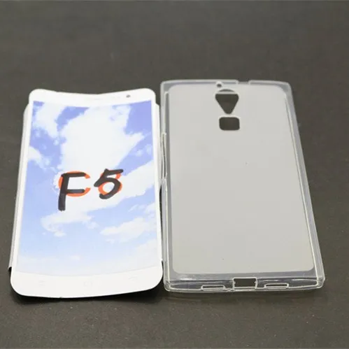 Телефон Чехол Для Doogee F5 5.5-дюймовый высокое качество ТПУ Мягкая силиконовая Ясно