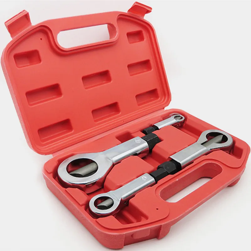 

4pc Damaged Bolt Screw Nut Splitter Cracker Remover Extractor Drill Rust Breaker Manual Pressure Tool Set 9-27mm