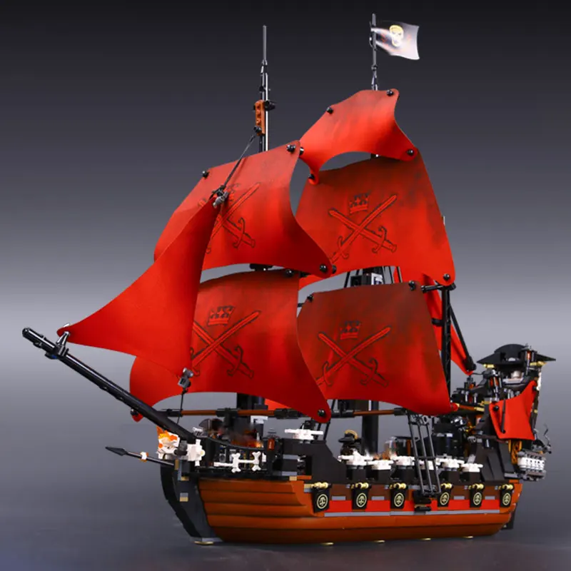 

Lepin pirates of the caribbean 16006 16009 Black Pearl ship 16016 22001 06057 LegoINGlys 4195 70618 model building kits blocks