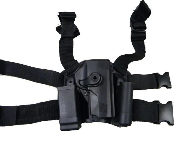 CQC PX4 тактический страйкбол Wargame с правой рукой маг сумка для фонарика ремень Dropleg костюмная кобура