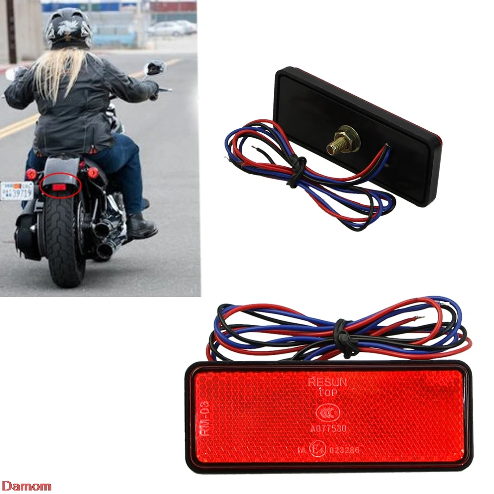 

Hot LED Reflector Rear Tail Brake Stop Marker Light CAR Truck Trailer Motorcycle