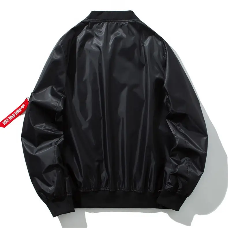 5XL Mens Jacket Spring Autumn Bomber Jacket Coat Male Classic City Pilot Air Jacket Stand Collar Fashion Style 2019 Brand MuLS 02