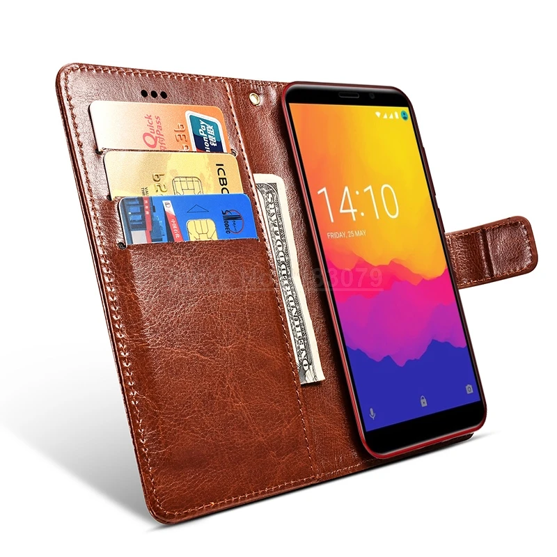 Case For Prestigio Wize Q3 PSP3471 DUO Case Cover Soft Silicone Flip Leather Wallet Phone Cover For Prestigio Wize Q3 Cover Case