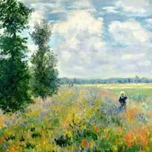 3262 Клода Мона-маковые поля около Argenteuil-краски по номерам наборы для взрослых DIY