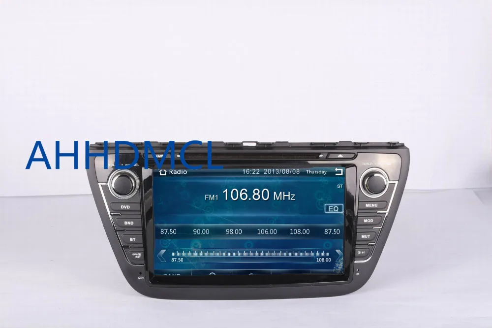 Perfect AHHDMCL Car Multimedia Player DVD Stereo Audio Radio GPS Navigation For Suzuki SX4 2013 2014 2015 2016 2017 2