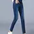 JEANS WOMAN HIGH WAIST FULL LENGTH ELASTIC MOM SKINNY PENCIL FEMALE DENIM PANTS 8