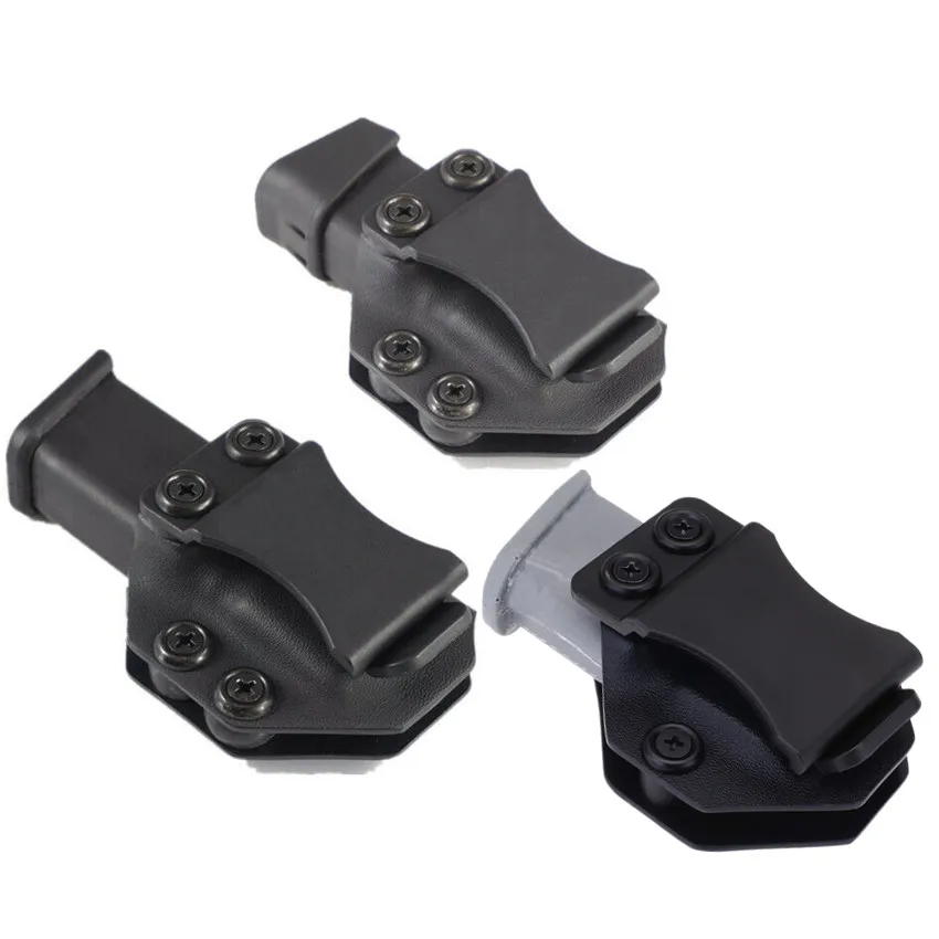 Iwb Magazine Kydex Holster Mag Carrier holder для Glock 17 19 22 23 26 27 31 32 43 внутри пояс скрытый для переноски