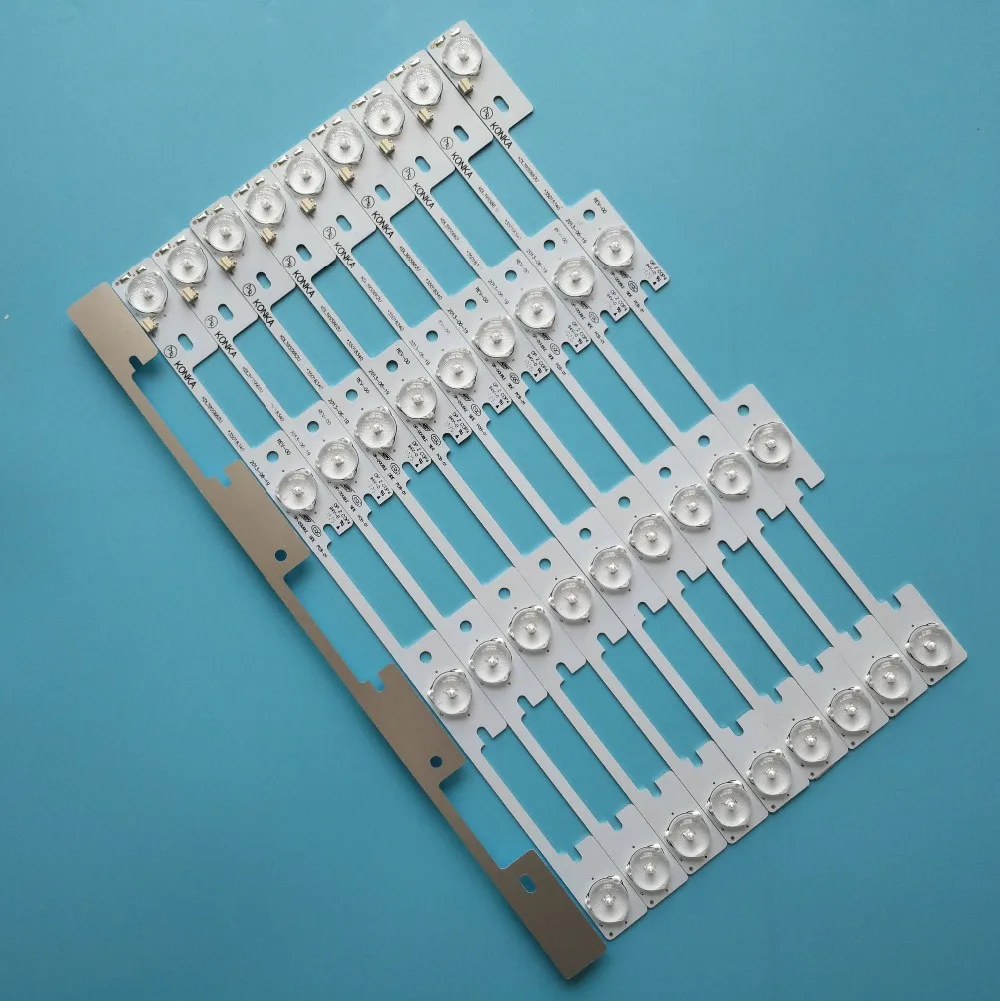 30PCS 327mm 4LEDs*6V New LED Strip For TV KDL39SS662U KDL40SS662U 35018339 35018340 35019864