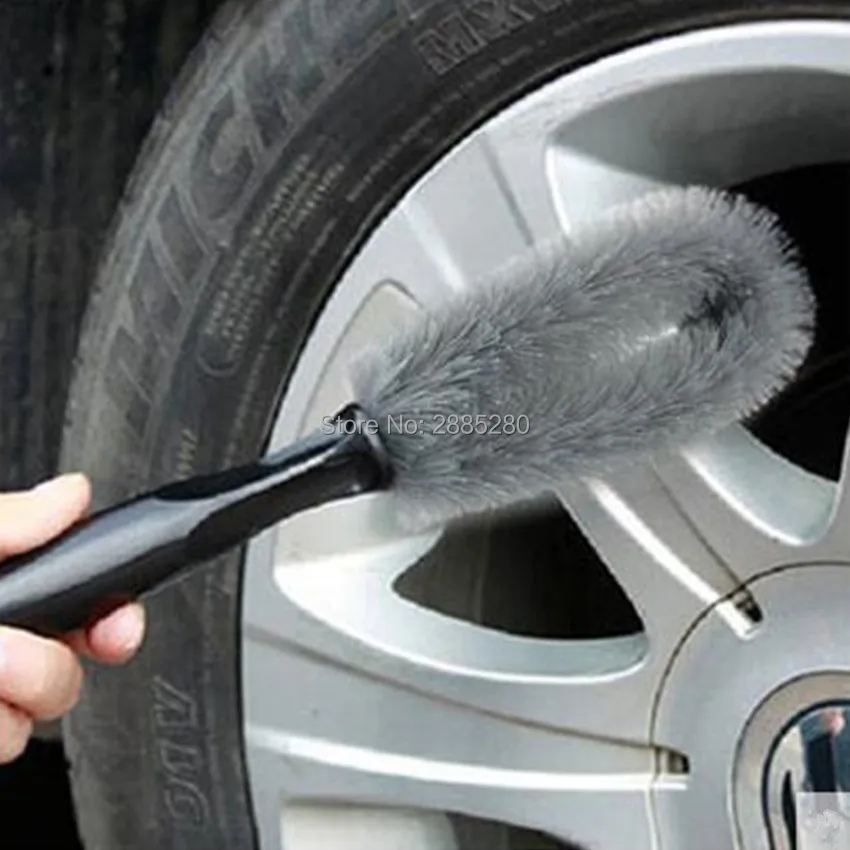 

Car Tyre Cleaning Brush Scrub Wheel Hub Brush for fiat tipo bmw e36 clio 3 i30 tiguan seat leon 2 opel astra g wrangler
