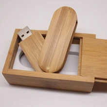 Лучшие продажи usb 3.0 Flash Drive большой палец флешки Memory Stick бамбука pen drive 2 ТБ 1 ТБ Mini-USB creativo Ключ 16 ГБ 32 ГБ 64 ГБ подарок