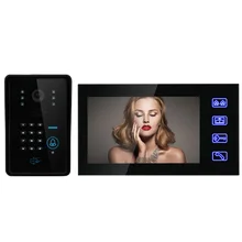 7 TFT Color LCD Display Video Door Bell Phone Intercom Doorbell Home Security Camera System US
