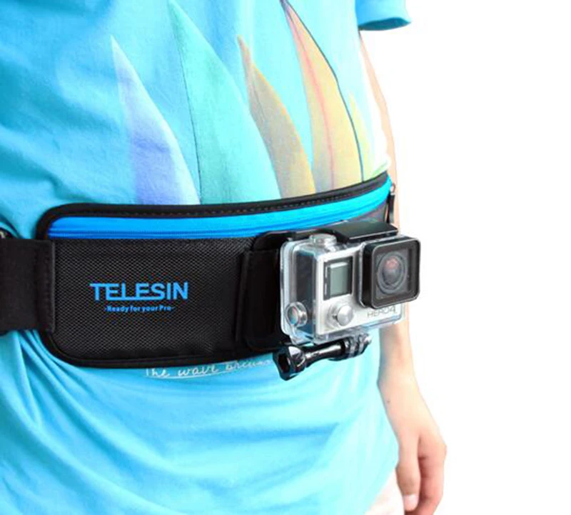 Cinturón deportivo correr, de montaje para Gopro Hero 3 3 + SJCAM - AliExpress electrónicos