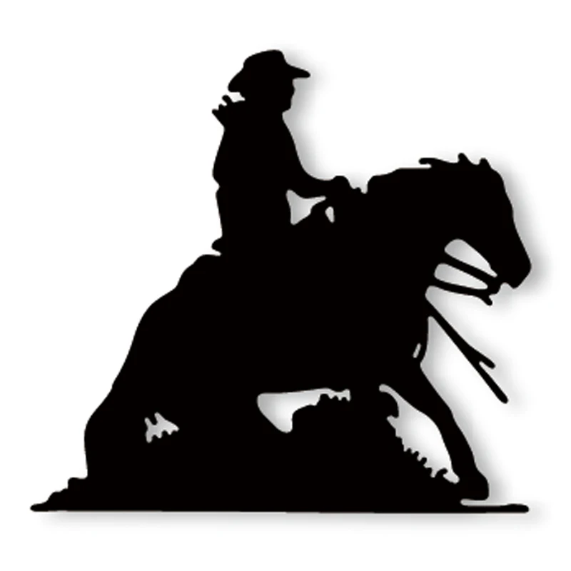 

Ufurty Cowboy Riding Horse Metal Cutting Dies New 2019 Stencil for DIY Scrapbooking Paper Card making Decor Craft Embossing Dies