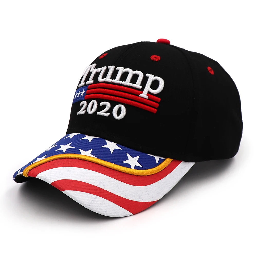 Дональд Трамп,, кепка, флаг США, MAGA, бейсболка, s, Make America Great agne, Snapback, шапка-президент, 3D вышивка, черная