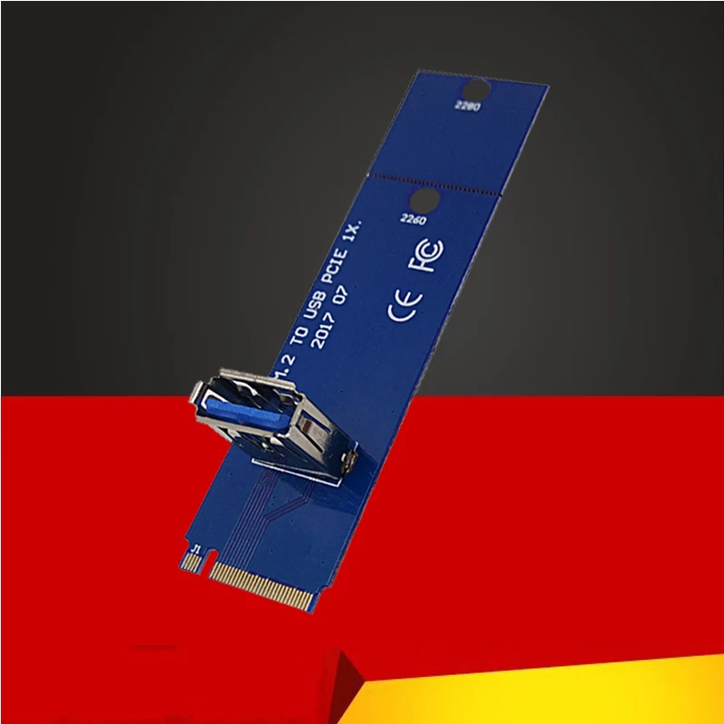 NGFF M.2 к PCI E X16 слот адаптер USB 3 0 переходная карта добыча удлинитель конвертер для