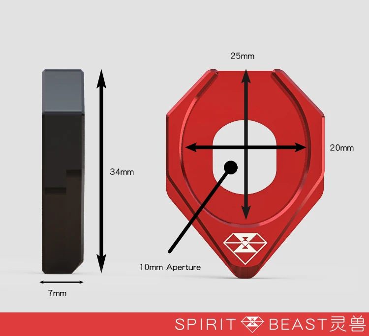 Аксессуары для мотоциклов Spirit Beast на заказ, указатели поворота, светодиодный светильник, база для двигателя, креативные товары