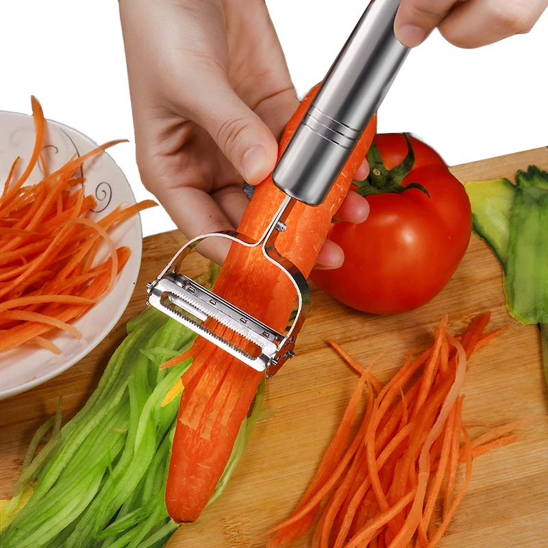 

1pcs Multifunction Stainless Steel Vegetable Utensils Peeler Kitchen Accessories Planing Cooking Tools