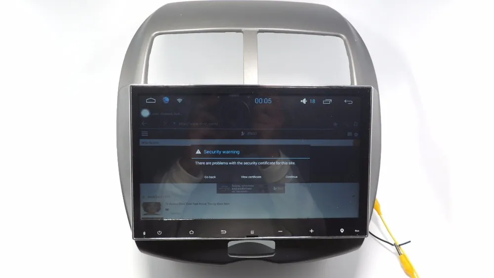 "YOKOTRON" 10," сенсорный Android 5,1 Автомагнитола RDS для Mitsubishi ASX Citroen C4 Aircross аудио+ gps