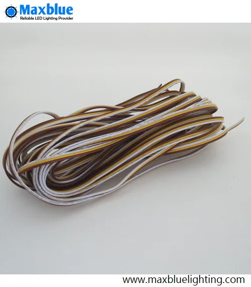 22awg cable cord for dual white led strip