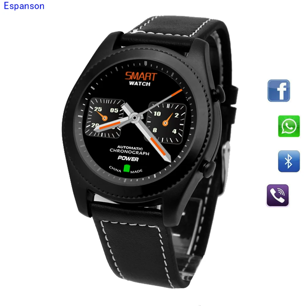 Espanson S9 bluetooth Спорт smart watch Поддержка NFC сердечный ритм шагомер WhatsApp умные часы с
