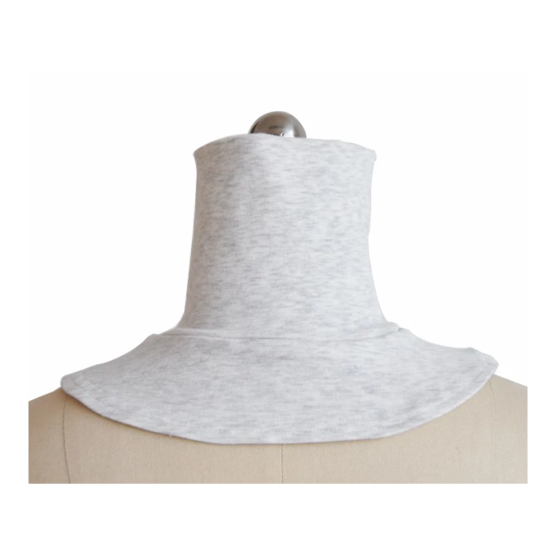 

5 Colors Women's Fake Collar Men Women Spring Autumn Winter Cotton Removable Detachable High Collars Unisex apparel accessories