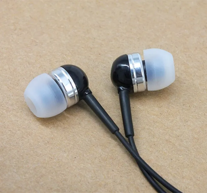 

Mobile phone Microphone voice earphone heavy bass music earplug with Mic 3.5 mm In ear Earbuds headset
