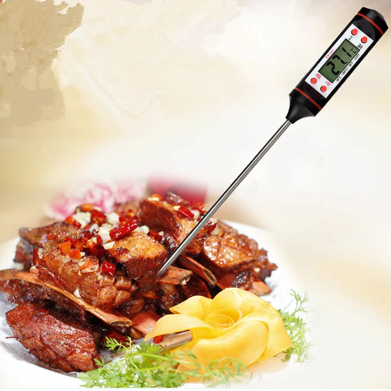 

Kitchen Accessories Digital Food Thermometer, Pen Style BBQ Dining Tools Temperature Measurement Instruments Cooking Utensils