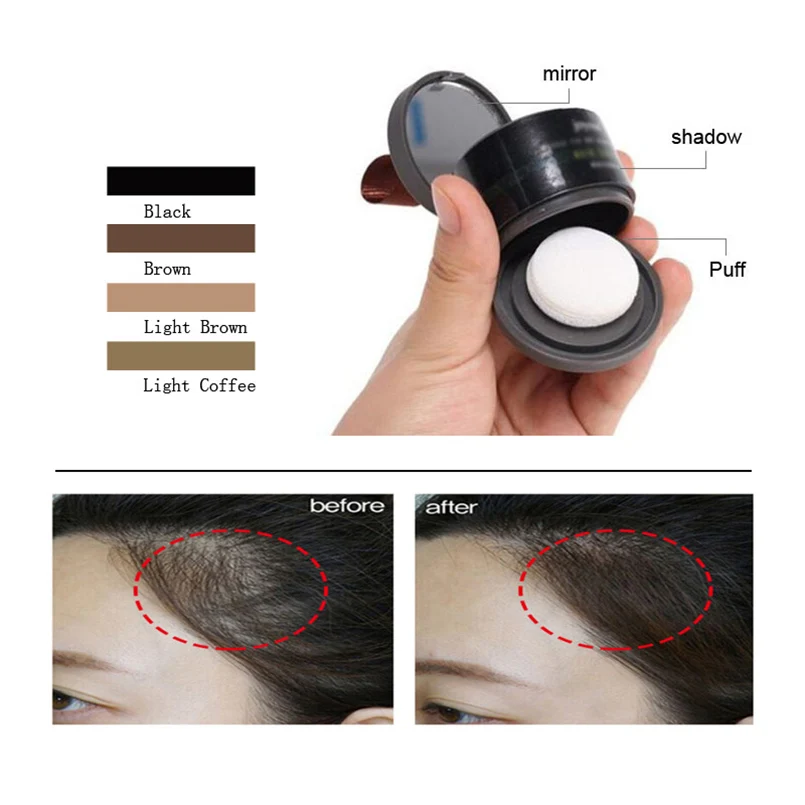 SEVICH Hairline Cover Powder Hair Shadow Powder HairLine Modified Powder Fill in Trimming Beauty Cosmetics Hair Loss Concealer SEVICH Hairline Cover Powder Hair Shadow Powder HairLine Modified Powder Fill in Trimming Beauty Cosmetics Hair Loss Concealer