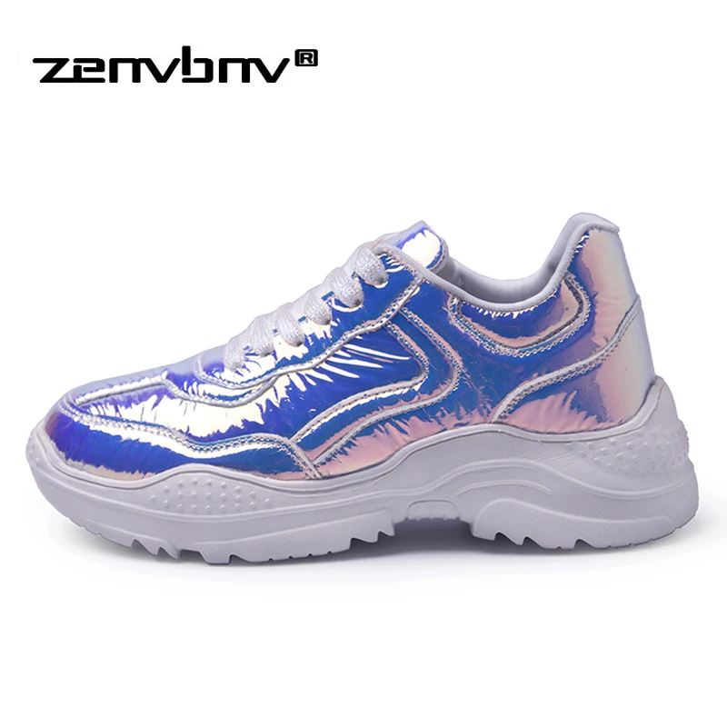 

Women Casual Shoes Women's Sneakers Lace Up Platform Shoes Woman For Thick Soled Vulcanize Shoes Comfortable Footwears Size 41