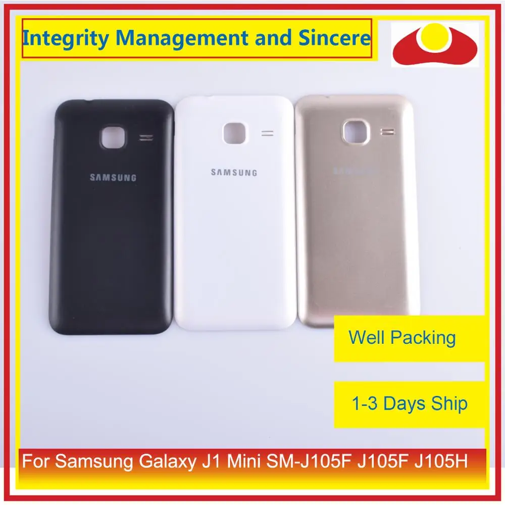 Оригинальная задняя крышка корпуса батарейного отсека для Samsung Galaxy J1 Mini SM J105F J105H