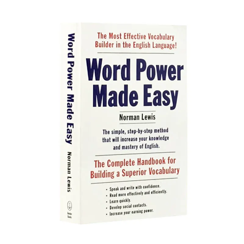 New Word Power Made Easy Book for Adult