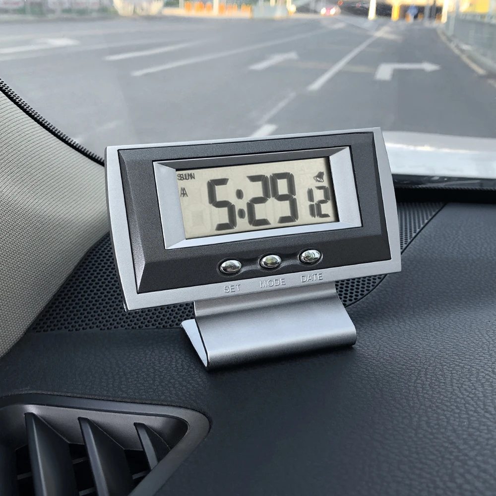 Автомобильные часы украшение салона автомобиля приборной панели отображение
