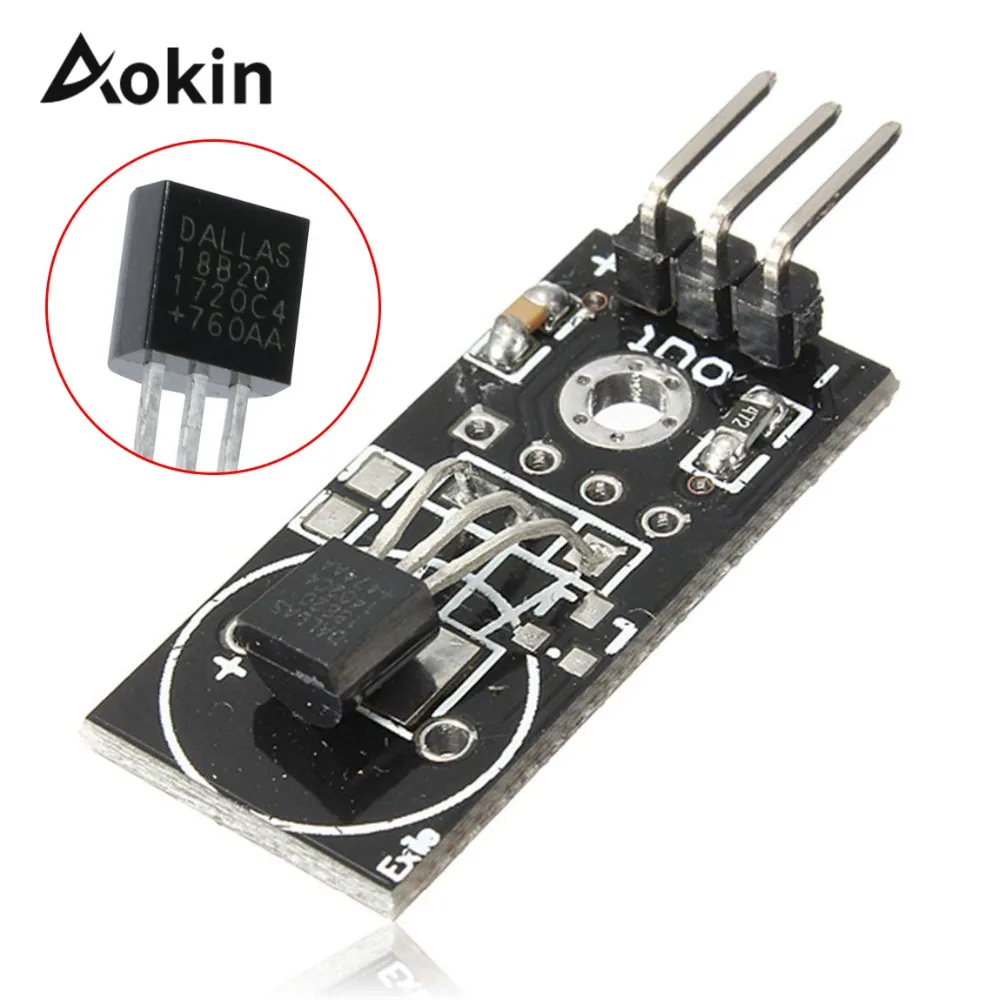 Модуль датчика температуры DS18B20 для Arduino Diy Kit|Датчики| |