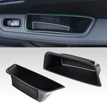 DWCX 2 шт./компл. высокое качество автомобиля ABS Пластик Черная задняя дверь подлокотник ящик для хранения Контейнер держатель для Porsche Macan Boxter