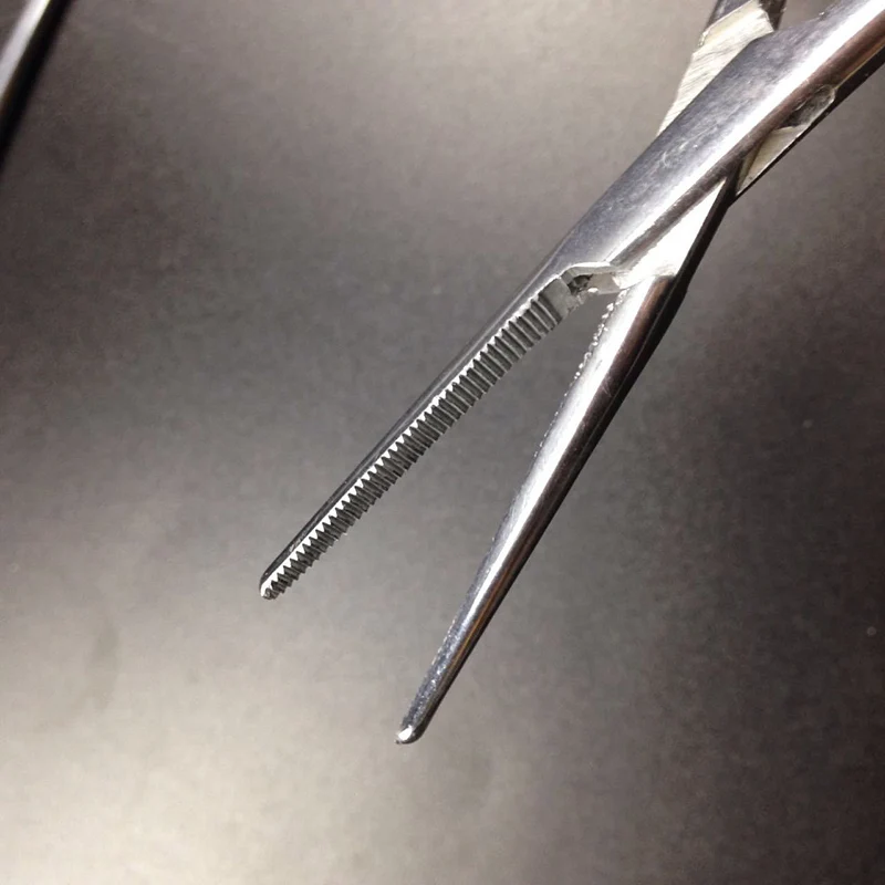16 см 18 Fly Fishing Locking stright изогнутые ножницы плоскогубцы Hemostat рыболовное устройство