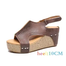Summer Women's Shoes High Heels Sandals Wedges Shoes for Women Gladiator Platform Sandals Fish Mouth Shoes Open toe EUR35-43 Summer Women's Shoes High Heels Sandals Wedges Shoes for Women Gladiator Platform Sandals Fish Mouth Shoes Open toe EUR35-43