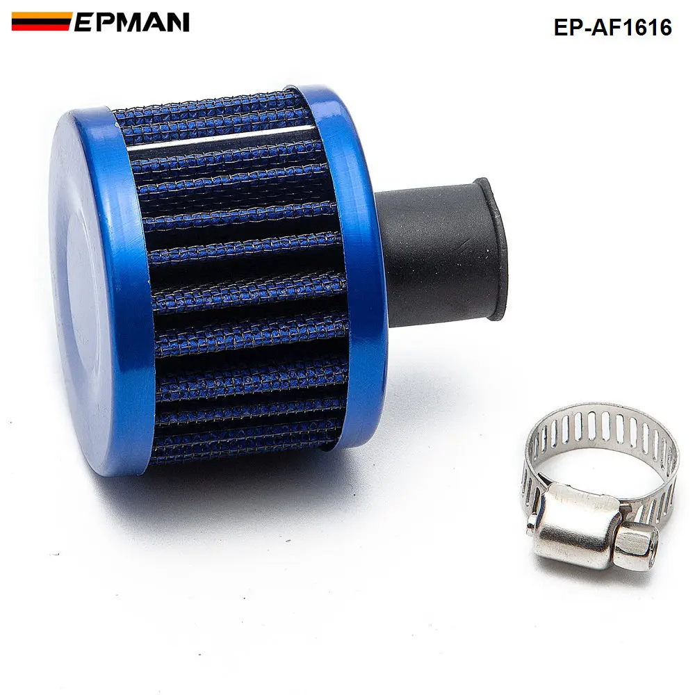 1 шт. Универсальный потока воздуха фильтр 51*51*40(Шея: 11 мм) изменение воздушного фильтра для BMW E30 3-ей серии EP-AF1616-1P - Цвет: Синий