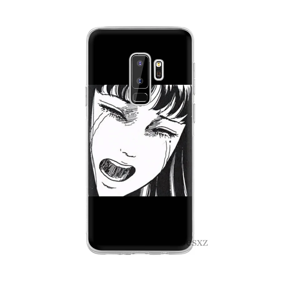 Черный и белый чехол для девочек Samsung Galaxy S10e S8 S9 M10 M20 M30 M40 S10 Plus S3 S5 S4 S6 S7 Edge Note 8