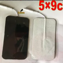 100pcs-большой N0N-WOVEN FABRI TENS машина замена колодки электроды многоразовые длительный срок службы колодки 5*9 см