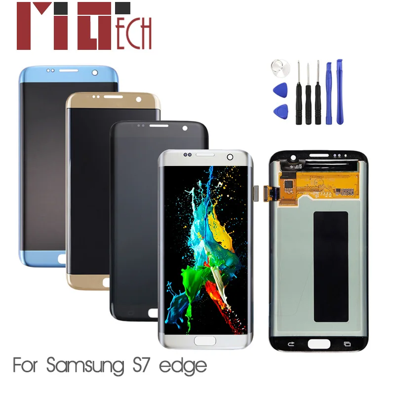 

5.5'' Display OLED LCD without Frame for SAMSUNG S7 edge G935 G935F Touch Screen Digitizer Assembly