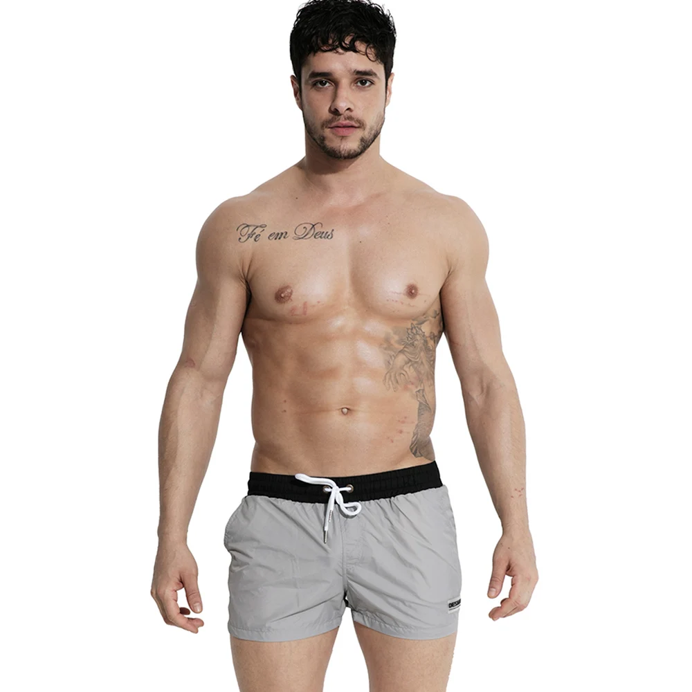 Desmiit Men's Swimming Shorts Summer Beach Boardshorts  (7)