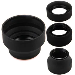 Multi - Size Adjustable Rubber Lens Hood - 58mm