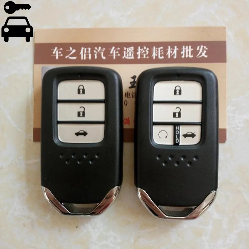 Автомобиль Smart дистанционный ключ удаленный ключевой 433 МГц с ID47 чип для Honda Civic 10th год Smart Key