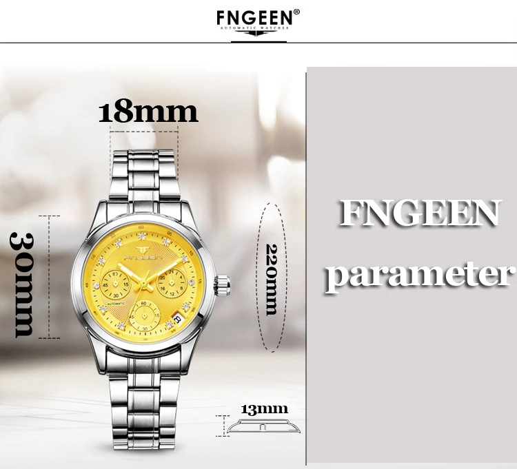 Женские часы знаменитого бренда роскошные механические часы Алмазный календарь Tourbillon Hodinky женские модные автоматические часы